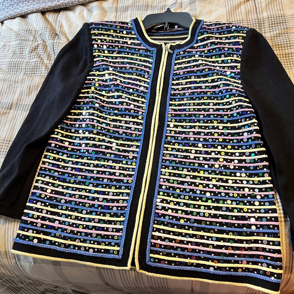 Beautiful blingy St John jacket